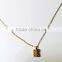 Fashion Necklace, Brass Pendant Necklace, PT8196