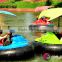 C&Q hot sale amusement rides fiberglass bumper boat,kids electric bumper boats