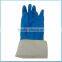 Blue Chemical Resistant Nitrile Gloves