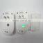Newest design adjustable volume ABS 1 transmitter 2 receiver wireless doorbell