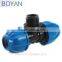 Made in China Newstyle Rrrigation PP pipe fitting reducing round tees