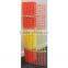 REFLECTIVE Orange & Yellow Knitted Safety Barrier Fence 0.9m x 30m