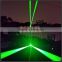 XHR 2w 4w single green Two fat beams laser landmark for outdoor advertising projector