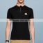 Men's pocket t shirt with pocket -Men's lapel short sleeves back yoke print 100% cotton t shirt