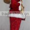 CFA05001A Plush christmas indoor decoration 60 inch collapsible musical santa claus with dancing and moving