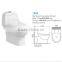 ceramic sanitary ware siphonic one piece toilet