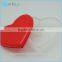 3PCS Heart-Shaped Plastic Food Container Set For Valentines Gift