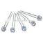 8mm LED Light Emitting Diode Lamp White 0.5W (Straw Hat)