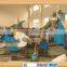 300kg double venting single screw plastic pelletizing line for PP PE films