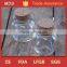 Mini fancy glass jar honey with cork lid for design                        
                                                Quality Choice