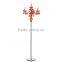 zhongshan supplier modern home decor standing floor lamps chrome crystal candelabra chandelier floor lamp with CE/UL certificate