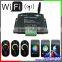 WIFI & RF Remote RGB/RGBW led Controller/Switch WIFI for Ipad Iphone & Androil System