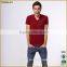 Summer Lycra Cotton T-shirt Men Solid Color Tight Fit Style Tee