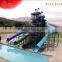 5 meter platform water slide child pool with water slide play structure systems