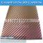 CARLIKE Self Adhesive Film 3D Chameleon Carbon Fiber Stretch Wrap Sticker
