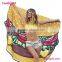 Round Beach Towel Hamburg With Print Custom print beach towel sarong pareo