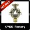 KYOK hot sale Curtain rod accessories curtain finials , glass curtain rod finials