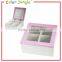 Jewelry box with mirrow for kids, square shaped boxes for jewelry wholesale