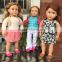 Hot Sale Cheap Lovely 18 Inch American Girl Doll For Girl's Christmas Gift