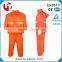 orange high visibility waterproof raincoat with reflective strips -pants-hoods