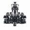 Classical Luxury Baccarat Style Crystal stairs Chandelier Lighting for Hotel /Villa