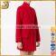 RED panel detail woman trench coat