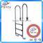 Best price Swimming Pool Stainless Steel Ladder, pool slide ladder