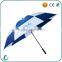 Special Design Auto Open Double Canopy Golf Umbrella with vented holes