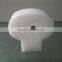 halloween artificial white smile face clock cartoon shaped led candle