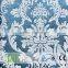 Wallpaper design beautiful wallcovering with flock coating