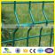 PVC coated welded wire mesh panel and peach shaped post manufacture