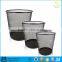 Small mesh waste paper basket, office eco-friendly waste bin