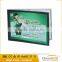 Slim led lightbox love photo frame edge lit aluminum profile with magnetic open type structure