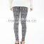 OEM Baroque Pattern Slim Skinny Women Leggings Stretchy Pants Jeggings Pencil Pants