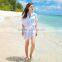 Womens Chiffon Shirts Tops Blouse Bikini Dress