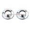 Wardrobe tubing clamps supports