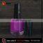 empty nail polish bottle with cap and brush nail gel polish bottle