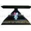 Richtech hologram display cabinet with 3d effect