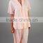 Classica Silk Satin Sleep Shirts Pure Silk Chameuse Fabric Pajamas