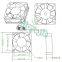 Hot sale factory price 12v 30mm 3010 dc cooling fan 30x30x10mm
