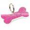 Pink Bone Dog ID Tag