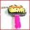 Canton Fair rubber fashion key cap,personalized popular souvenir key cover for 2015