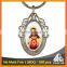 Best selling Europe religious jesus father printable gold Christian keychains