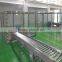 Gravity roller conveyor system for carton conveying