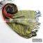 A113-F 2016 New style multicolor fashion jacquard scarf shawls