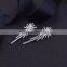 CZ irregular pattern party magnetic earring for girl