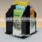 Avertising display stand magazine holder