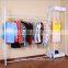 Customied cloth display shelves circular cloth display stand