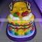 Crazy selling colorful kids mini bumper car amusement equipment