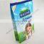 side gusseted bag for milk